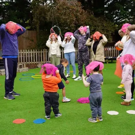 Sensory activities out in our garden space Sensory activities out in our garden space
