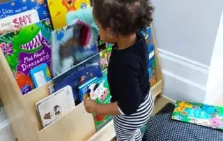 Book shelf and child led activities Book shelf and child led activities