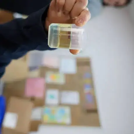 Science experiment at Grange Road Nursery Science experiment at Grange Road Nursery